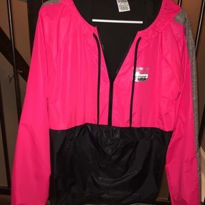 VS PINK windbreaker pullover